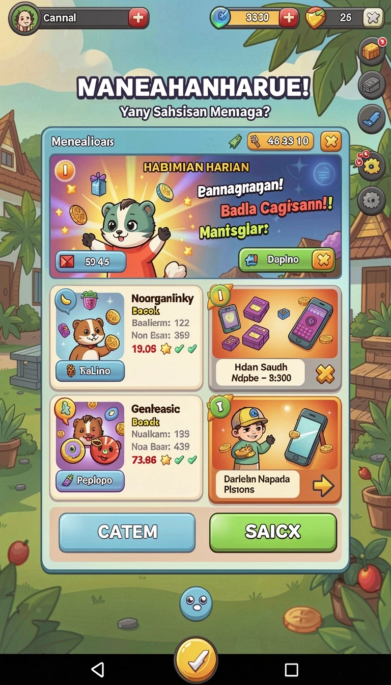 Galeri pratinjau visual dana777 build APK resmi terbaru
